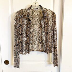 Popular 21 Button Up Blouse